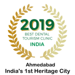 2019 Award Dental Tourism Ahmedabad gujarat India.