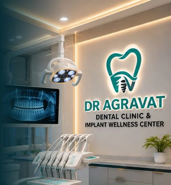 Dr Agravat Dental Clinic and Implant Wellness Center, Ahmedabad: treatment room with digital X-ray display