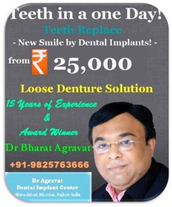 Dr Agravat Dental Implant Clinic Ahmedabad Mumbai Rajkot India